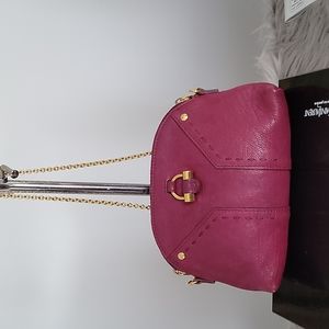 Rare! YSL MINI MUSE BAG w/ Original Box, Beautiful Burgundy Color Leather